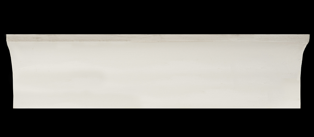 Moldura de yeso rectangular